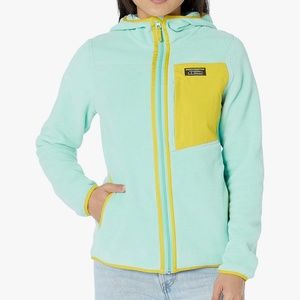 L.L.Bean Mountain Classic Fleece Hoodie in Faded Jade XL